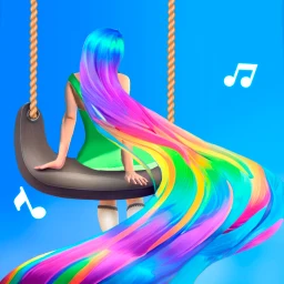 JoJo Dancing Hair Race 3D Game のアイコン